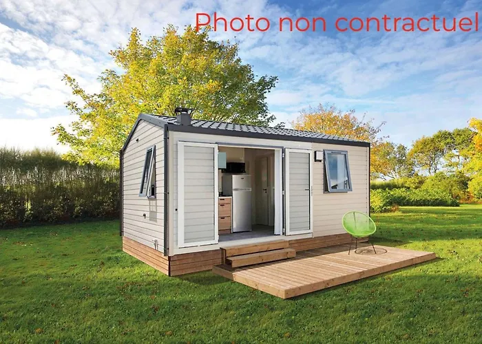 Mobil Avec Terrasse Et Accès Handic. à - Api-1-52-1155 Camping