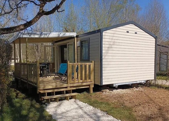 Mobil Avec Terrasse Et Accès Handic. à - Api-1-52-1155 Camping
