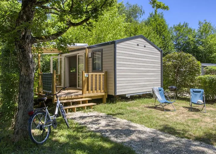 Mobil Avec Terrasse Et Accès Handic. à - Api-1-52-1155 Camping Groléjac